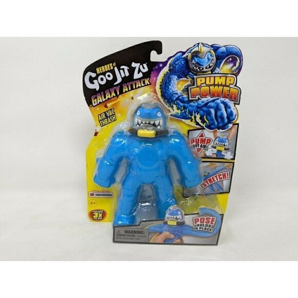 2021 HEROES OF GOO JIT ZU GALAXY ATTACK POWER PUMP AIR VAC THRASH NEW - Picture 1 of 4